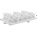 Puffy Cloud Silicone Mould For Candy Chocolate Soap Soap Mold, Raincloud Mold, Small Cloud Stud Mold, Cake Mold, Resin Mold Ice Mold