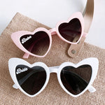 Personalized Heart Sunglasses, Custom Engraved Sunglasses, Womens Sunglasses, Bridesmaid Gift, Bachelorette Sunglasses,  Bride Sunglass