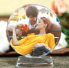 Personalised Round Photo Block, Custom Crystal Photo Color, Personalized Gift, Christmas Gift, Unique Gifts, Custom Photo Gifts, Couple Gift