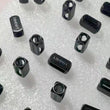 Personalized Beads - Engraved Beads - Custom Spacer Beads - Stainless Steel Metal - Edelstahlperlen Silber Gravur - Jewelry Bracelet Making