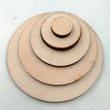 Round Wood Blanks - Wood Sheets Slices - Unfinished Wood Coaster - Wood Pieces for Crafts - Coaster Blanks for Carving