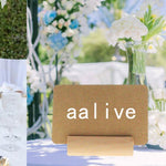 20 Pcs Wedding Place Card Holder - Wooden Photo Clips -  Desktop Decor Table Number Stand Name Clips - Message Clips - Table Decor Setting