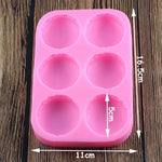 Macaron Silicone Mold Sweets Mold - Wax Candle Mold Handmade Soap Plaster Clay Jewelry Making Chocolate Fondant Cake Candy Decor Mold