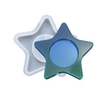Star Candle Holder Mold - Cube Hollow Soap Mold Mould - Resin Mold -  Epoxy Mold - Silicone Round Cylinder Mold - DIY Craft Supplies