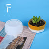 Flower Pot Resin Mold, Succulent Flower Pot Silicone Mold, Planter Mold, Round Pot Mold, Cylindrical Resin Mold, DIY Home Decoration