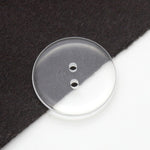 White Black Transparent Two Hole Buttons, Round Plastic Buttons, Sewing Buttons, 8mm 9mm 10mm 11mm 13mm 14mm 15mm