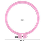 Colorful Embroidery Hoops, Round Plastic Embroidery Hoops, Sewing Hoop, Wall Decor Hoop, Embroidery Hoop, Hoop Art, Embroidery Display