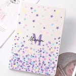Personalized Notebook with Name A5 A6 / Custom Journals / Monogrammed Sketchbooks Blank, Lined Paper / Customized Gift for Her / Star Moon
