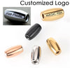 Custom Spacer Beads - Personalized Beads - Engraved Beads - Stainless Steel Metal - Edelstahlperlen Silber Gravur - Jewelry Bracelet Making