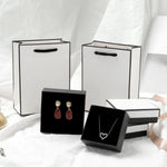 Custom Jewelry Boxes,  Personalized Paper Boxes, Custom Logo, Small Packaging Boxes Drawer, For Earring Necklace Ring, Bulk Wholesale