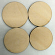 Round Wood Blanks - Wood Sheets Slices - Unfinished Wood Coaster - Wood Pieces for Crafts - Coaster Blanks for Carving