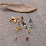 Earring Backs Replacements -Earring Backings - Earring Stoppers, Earring Nuts, Clutch, Stud - Jewelry Making Supplies - Gold Silver Rose