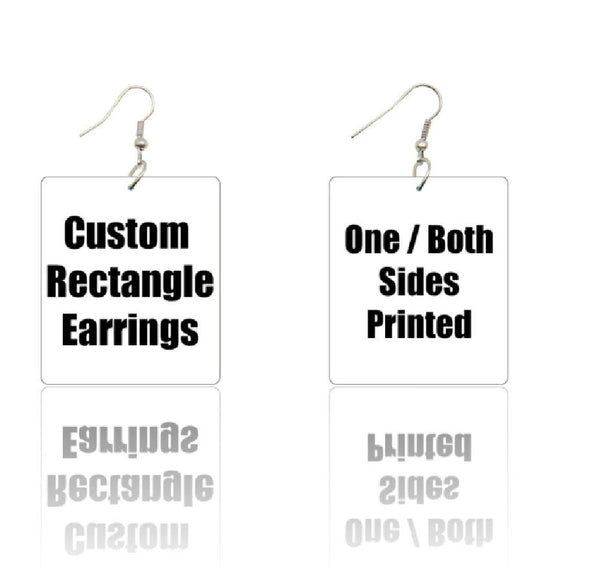 Custom Picture Earrings, Personalized Dangle Earrings, Photo Gifts Jewelry, Photo Earrings, Gift For Her, Best Friend Gift Charm, Girlfriend