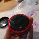 Custom Stamp - Round Personalized Logo Stamper - Name Branding Ink Stamp - Create Your Own Stamp - Customizable Teacher Stamp - Business