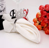 20 Custom Napkin Ring - Personalized Housewarming Gifts - Custom Table Settings - Place Settings for Wedding Reception - Bridal Shower Decor
