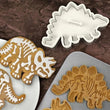 3 Pcs Dinosaur Cookie Cutter Set - Dino Sandwich Cutter - Biscuot Cutter - Biscuit Cutter - For Fondant Pastry Cooking Baking Supplies