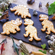 3 Pcs Dinosaur Cookie Cutter Set - Dino Sandwich Cutter - Biscuot Cutter - Biscuit Cutter - For Fondant Pastry Cooking Baking Supplies