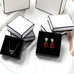 Custom Jewelry Boxes,  Personalized Paper Boxes, Custom Logo, Small Packaging Boxes Drawer, For Earring Necklace Ring, Bulk Wholesale