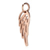 Gold Filled Wing Charms, Wing Charm, Wing Pendant, Sterling Silver Wing, Bird Wing Charm, Tiny Wing Charm, Silver