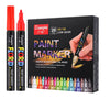 Paint Marker - Medium Point - 20 Color Box Set - Great for Rock Painting, Canvas, Glass, Porcelain, Fabric, Paper, Pottery and Plastic