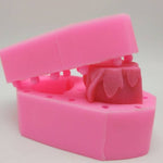 Rose Mold - Flower Resin Clay- Silicone Rubber, Fondant, Chocolate, Soap, Wax, Decorating Tools Sugarcraft Cake, Polymer, Candy Baking