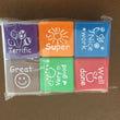 6 Pcs Teacher Stamp Set for Grading - Classroom Stamp - Self Inking Grading Stamps - Teacher Supplies - Tampon Enseignant - Gift for Teacher