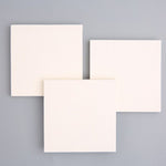 White Kraft Sticky Notes Set - Lined Grids Stickers Stickies for Studying Planner Bullet Journal Scrapbook Study Supplies School Stationary