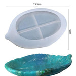 Rectangle Flat Tray Mold, Resin Crafting Wall Hanging Mould, Silicone Platter Resin Leaf Fruit Plate, Large Coaster Mold Big, Rolling Epoxy