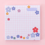 Sticky Notes Set - Flower Apple Cherry Pear Stickers Stickies for Studying Planner Bullet Journal Scrapbook Study Supplies School Stationary