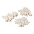 3 Pcs Dinosaur Cookie Cutter Set - Dino Sandwich Cutter - Biscuot Cutter - Biscuit Cutter - For Fondant Pastry Cooking Baking Supplies
