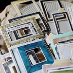 Photo Frame Stickers / Planner Stickers/ Laptop stickers/Scrapbook Sticker/ Antique Picture Frames Sticker Pack/ Journal Scrapbook Crafting
