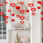Heart Hanging Decorations -  Home Decor Festive Accessories Garland Nursery Kids Room Birthday Party - Children's Room Nursery Wedding