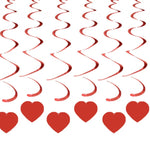 ของตกแต่งแขวนรูปหัวใจ - ห้องเด็ก ห้องทารก งานแต่งงาน - ของตกแต่งบ้าน อุปกรณ์ประดับงานเทศกาล พวงมาลัย ห้องเด็ก งานเลี้ยงวันเกิด