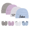 Custom Kids Beanie | Personalized Name Beanies | Toddler/Youth Cap | Infant Newborn Winter Hat | Name Mitten| Kids Gift | Kids Baby Shower