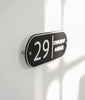 Personalized House Number Plaque - Custom Address Plaque - Outdoor Street Address Porch Sign - Modern House Number Sign - Housewarming Gift