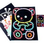 Dot Stickers | Planner Bullet Journal Scrapbook Stickers | Kids Craft | Teeny Tiny Small Mini Dots | Assorted Colorful Rainbow Circle Round