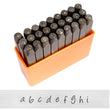 Uppercase Stamp Set - Lowercase Alphabet Stamp - Letter Number Stamp - Metal Design Stamp - DIY Metal Stamping Jewelry Making Supplies