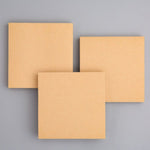 White Kraft Sticky Notes Set - Lined Grids Stickers Stickies for Studying Planner Bullet Journal Scrapbook Study Supplies School Stationary