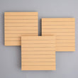 White Kraft Sticky Notes Set - Lined Grids Stickers Stickies for Studying Planner Bullet Journal Scrapbook Study Supplies School Stationary