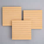 White Kraft Sticky Notes Set - Lined Grids Stickers Stickies for Studying Planner Bullet Journal Scrapbook Study Supplies School Stationary