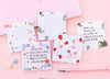 Sticky Notes Set - Flower Apple Cherry Pear Stickers Stickies for Studying Planner Bullet Journal Scrapbook Study Supplies School Stationary