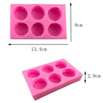 Macaron Silicone Mold Sweets Mold - Wax Candle Mold Handmade Soap Plaster Clay Jewelry Making Chocolate Fondant Cake Candy Decor Mold