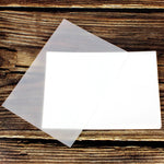 50 Pieces Vellum Translucent Paper Set - Clear Transparent Paper - A5 Sheets - Journal Paper - Scrapbooking - Journaling Junk Journal Pages