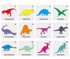 Dinosaur Stencil Set | T-rex, Stegosaurus, Triceratops, Brontosaurus |  Kid Stencil Kit For Wood Sign | Reusable Stencil For Wall Art