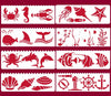 Fish Stencil, Reusable Stencil, Art Stencil, DIY Craft Stencil Painting Stencil Fish, Sea Life, Ocean, Animal,  Whale Shark Dolphin Airbrush