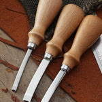 Leather Edge Beveler - Leather Working Tools - Leather Edger - Leder Rand Kegel - Edge Skive Skiving Tool - Rounding Edger Tool Bevel