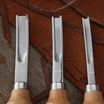 Leather Edge Beveler - Leather Working Tools - Leather Edger - Leder Rand Kegel - Edge Skive Skiving Tool - Rounding Edger Tool Bevel