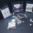 100 Heavy Duty Clear Plastic Bags, Jewelry Packaging, Small Mini Baggies For Beads Jewelry Storage, Poly Bags, Rings Earrings Self Adhesive