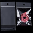 100 Heavy Duty Clear Plastic Bags, Jewelry Packaging, Small Mini Baggies For Beads Jewelry Storage, Poly Bags, Rings Earrings Self Adhesive