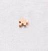 Autism Awareness Charms, Puzzle Piece Charms, Gold Rose Gold, Findings, Autism Puzzle Beads, Necklace Bracelet Jewelry Making